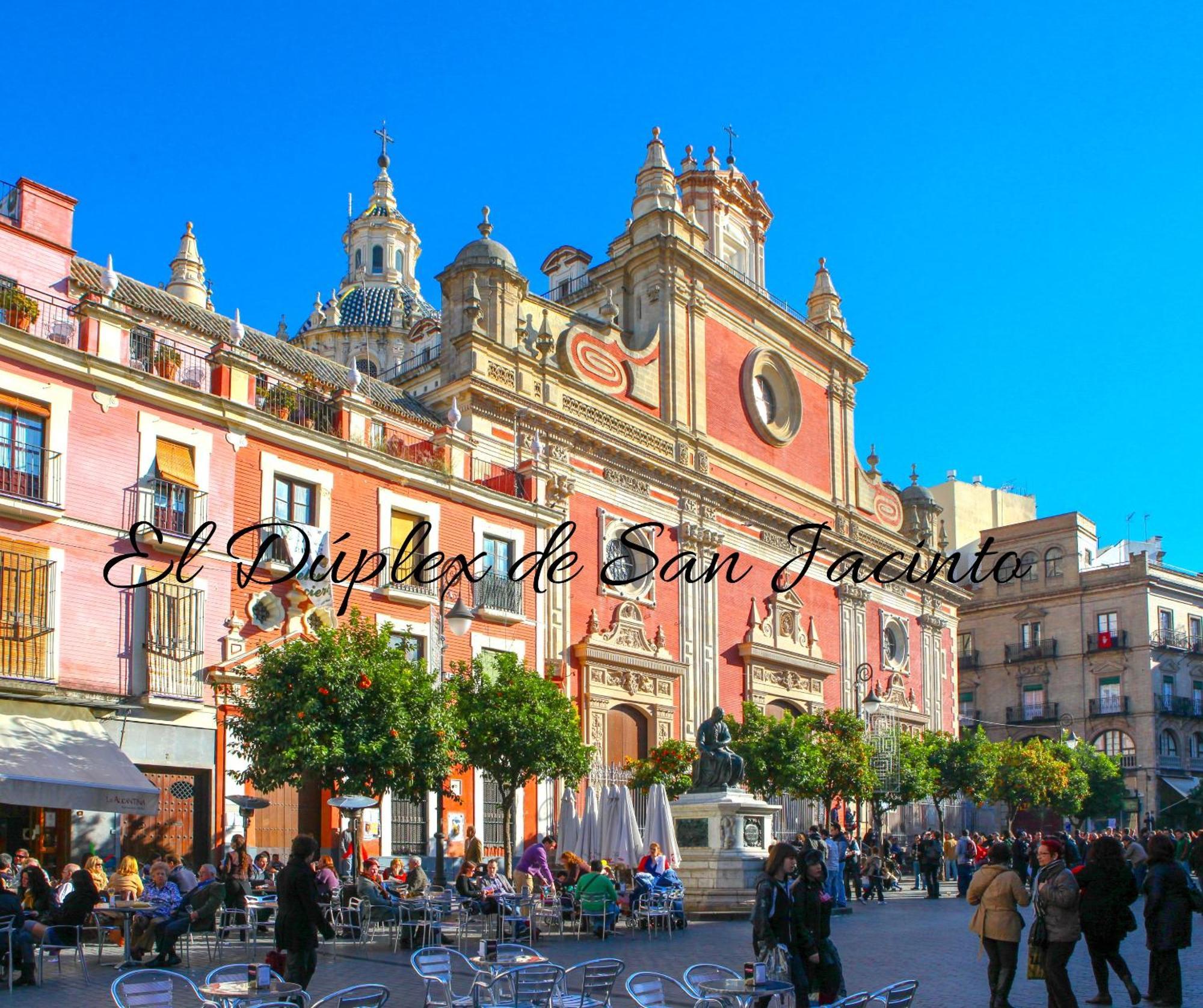 El Duplex De San Jacinto Lejlighed Sevilla Eksteriør billede