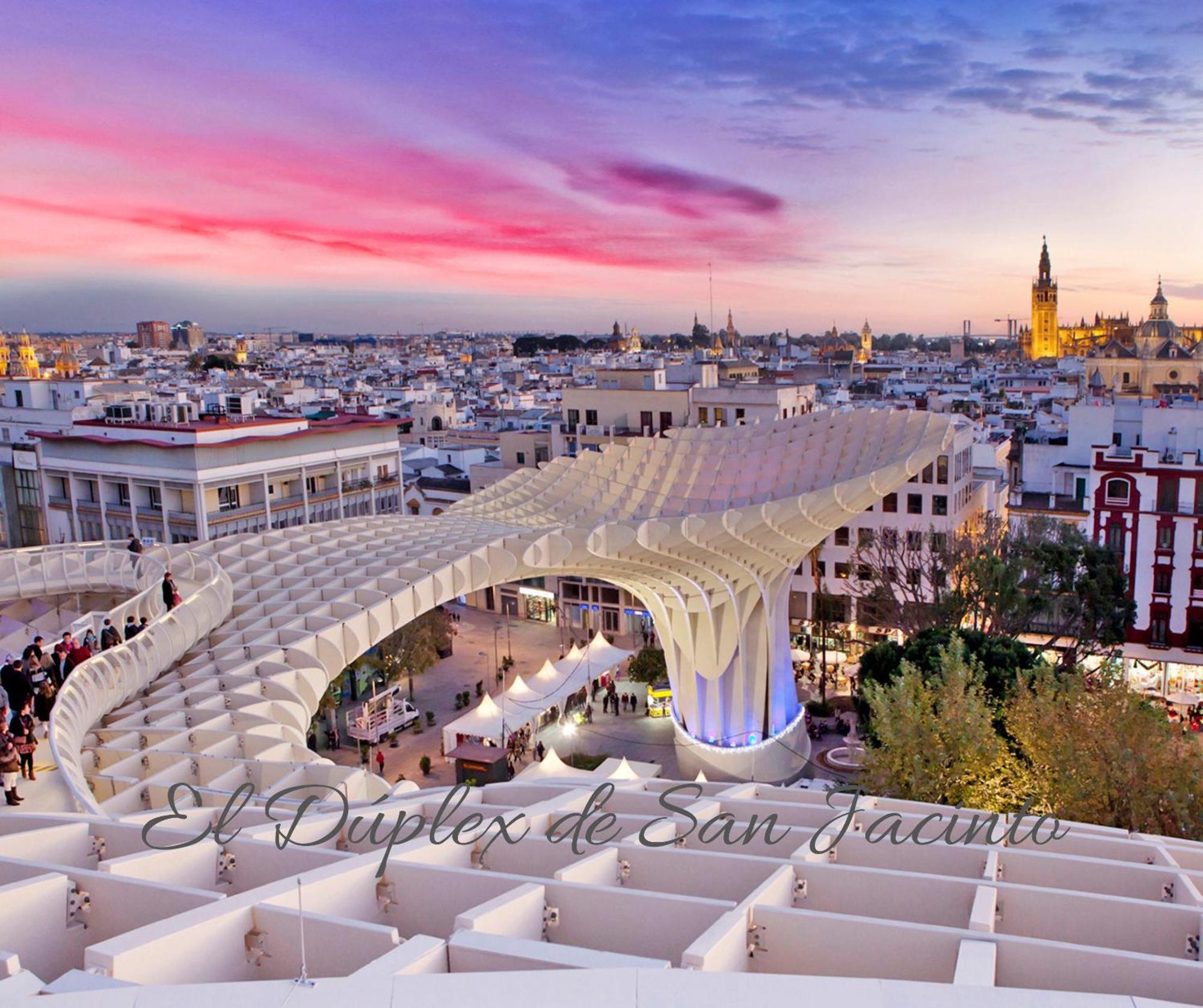 El Duplex De San Jacinto Lejlighed Sevilla Eksteriør billede
